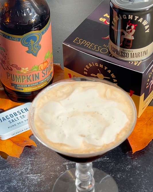 Recipe: Nitro Espresso Martini with Pumpkin Spice Cold Foam