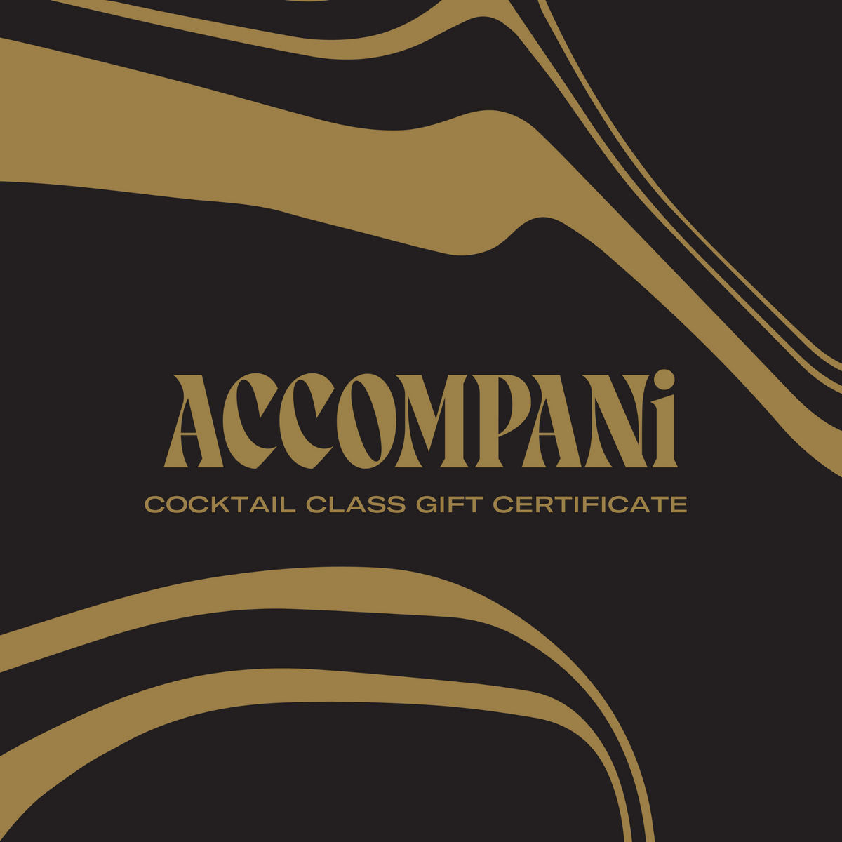 Cocktail Class Certificate