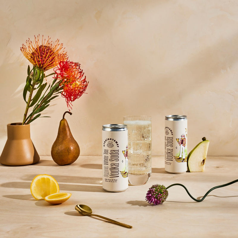 White Tea Vodka Soda Straightaway Cocktails